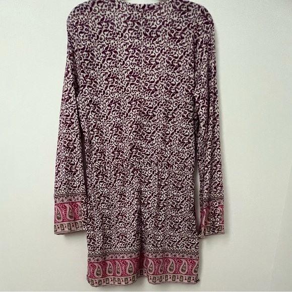 Athleta Laguna Paisley Coverup in Raspberry Surat Color - Picture 9 of 9